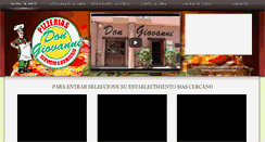 Desktop Screenshot of pizzeriadongiovanni.com